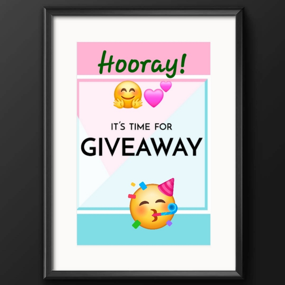 Giveaway! 🎁💕 Enter Now!